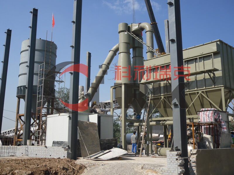 太原福利鋼廠石料加工設備現場案例